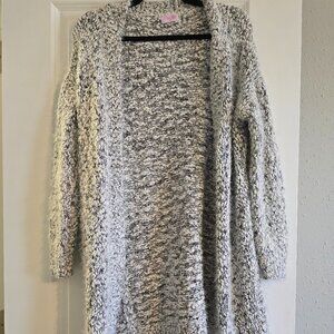 Pink Lily Womens Duster Cardigan